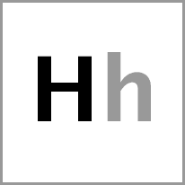 hi - Alphabet Image