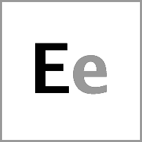 eo - Alphabet Image