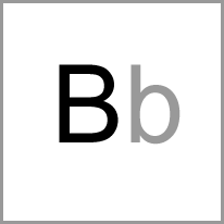 bs - Alphabet Image