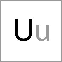 ur - Alphabet Image