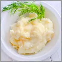 mashed potatoes