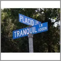 street sign